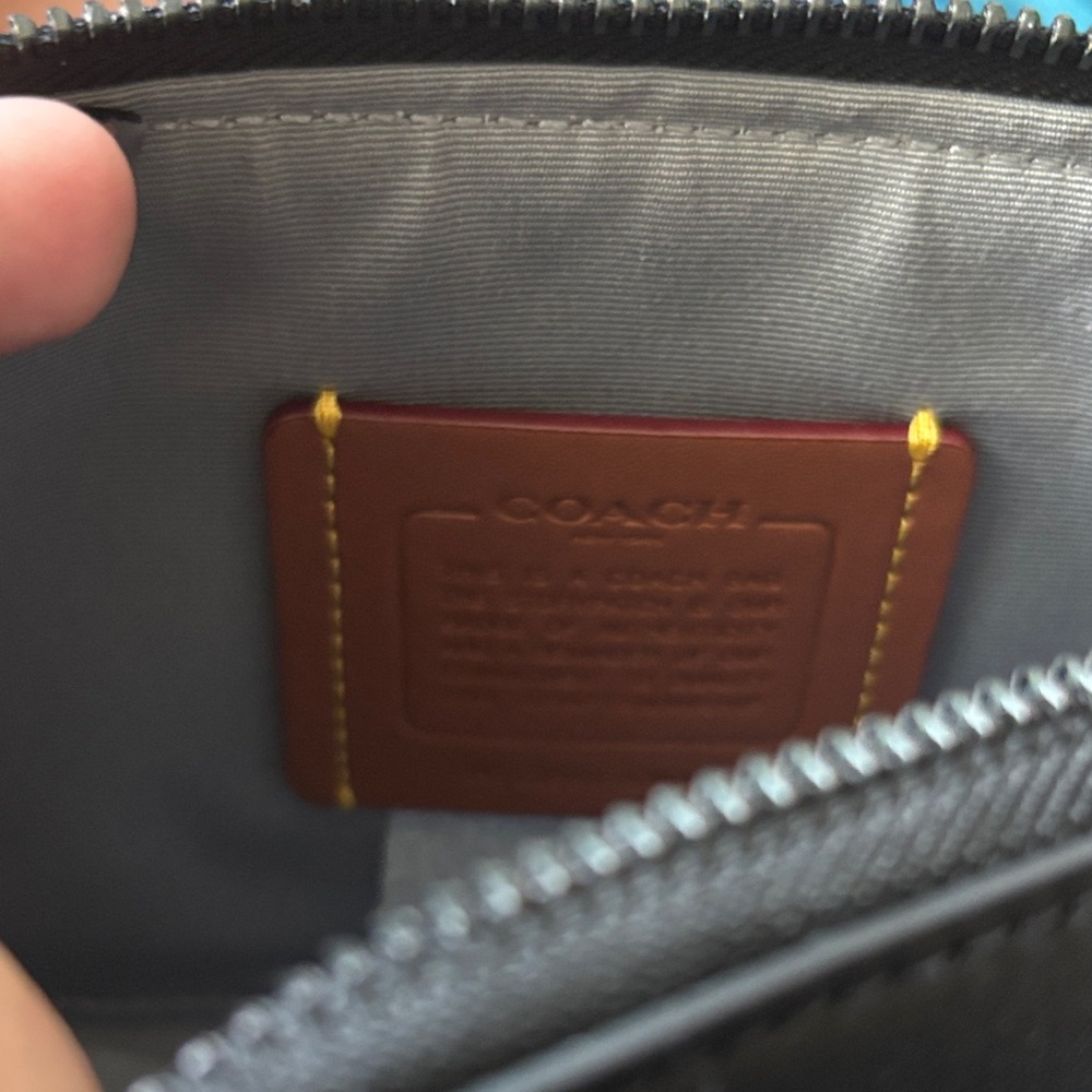 Coach White and Black Crossbody Bag - Picture 6 of 14
